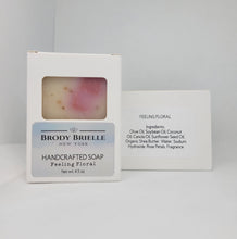 Load image into Gallery viewer, Feeling Floral Paraben and SLS Free Soap - Brody Brielle Skincare
