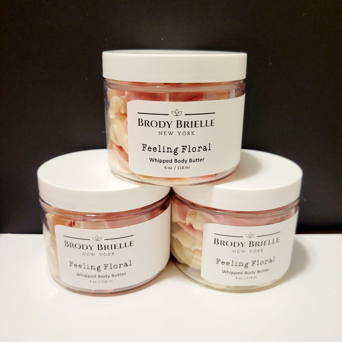 Floral Mango Butter and Shea Body Butter - Brody Brielle Skincare