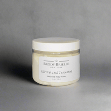 Load image into Gallery viewer, Front view of closed jar of All Natural Shea Body Butter by Brody Brielle Skincare

