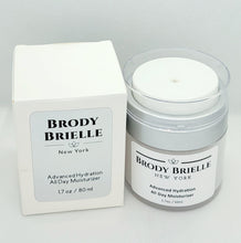 Load image into Gallery viewer, Advanced Hydration All Day Moisturizer next to box - Brody Brielle
