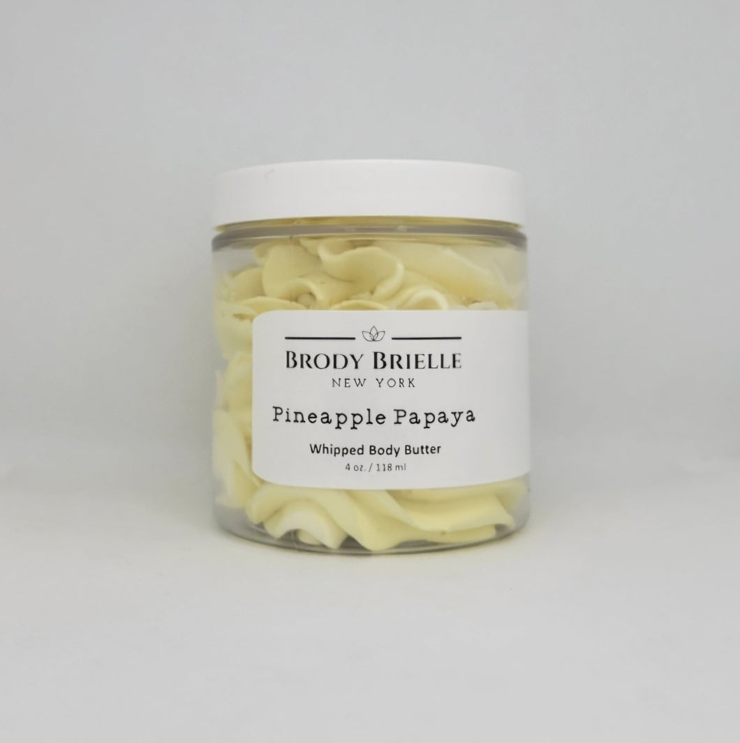 Pineapple Papaya Body Butter - Brody Brielle Skincare