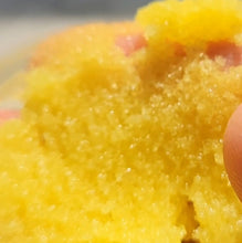 Load image into Gallery viewer, Close-up of color and texture of yellow Brody Brielle Pineapple Papaya Shea Sugar Scrub

