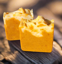 Load image into Gallery viewer, Rustic Pumpkin Handmade Bar Soap
