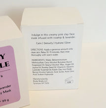 Load image into Gallery viewer, Rosehip and Lavender Calming Clay Mask
